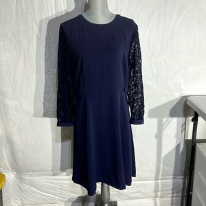 LOFT Outlet Navy Dress - Size 16